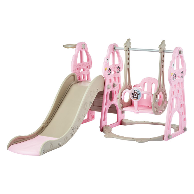 Baby and child double best sale swing set